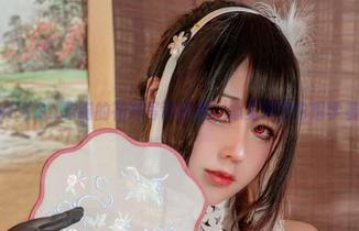 握住KANEKO_咔喵的花嫁写真图包，心里突然也想学着摆摆姿势