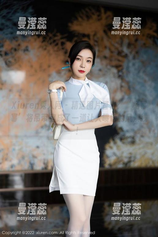 Xiuren秀人网 - 精选图片警告：‘杨幂幂’将吊带穿成了一道让人喷饭的风景线！