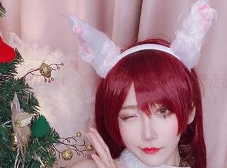 美图中的啾小妍Deer，水手服就像是从动画里走出来的一样
