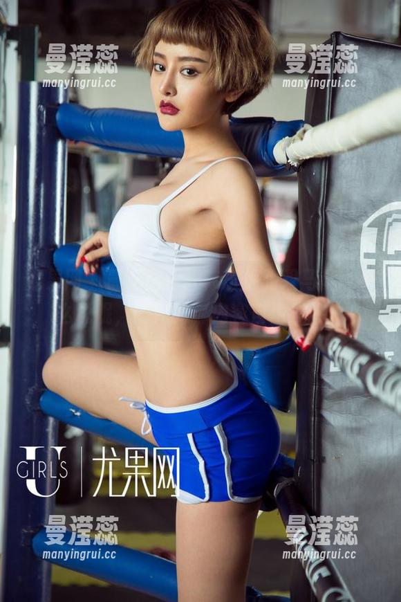 尤果网 - 最新图包：韩乐优的双马尾，怎么说呢，马尾好，内容自由发挥。