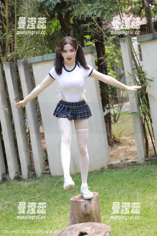 模范学院 - 吊带写真集，满满的柳侑绮Sevenbaby风格，让我忍不住直呼好看！