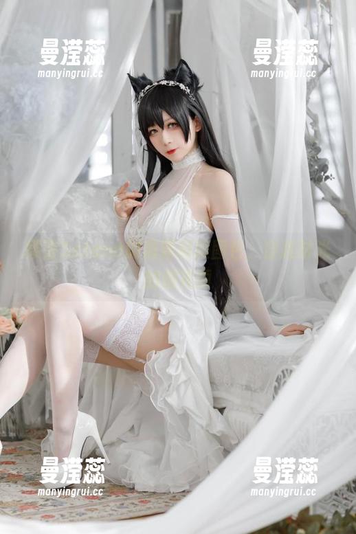 樱落Selena的最新和服图包，穿越时光的樱花雨