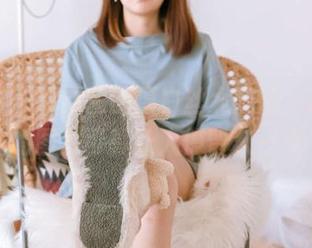 袜啵啵 – 甜甜圈的厚白丝大腿袜，花絮版的图片可真让人停留久一点
