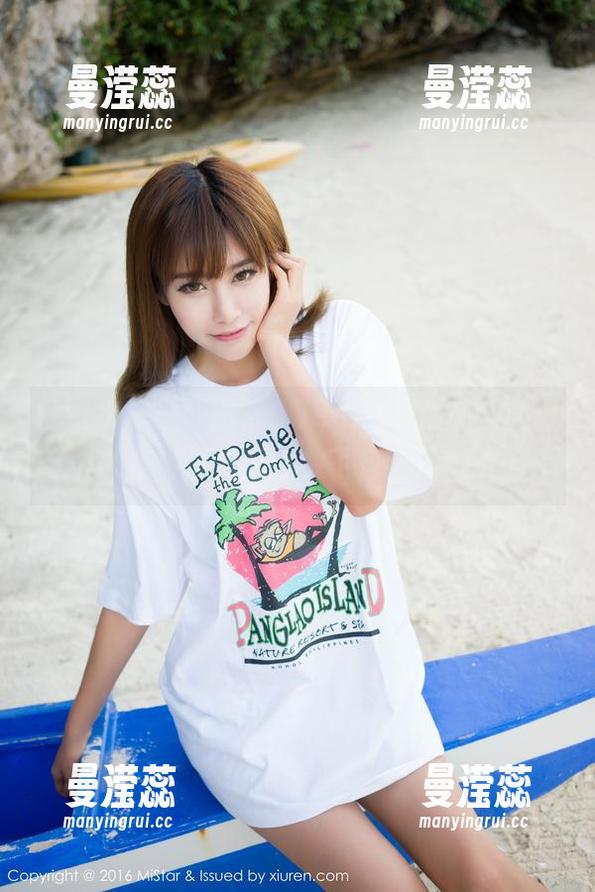 魅妍社 - 最新图集：Jenny佳妮和她的白裙，是谁又在放飞自我了？