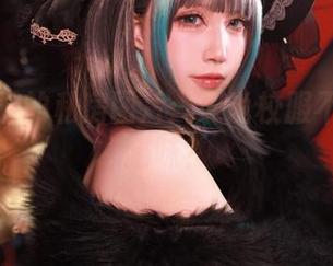 黑白御猫的私房图片：谁说校服不能有点猫味？
